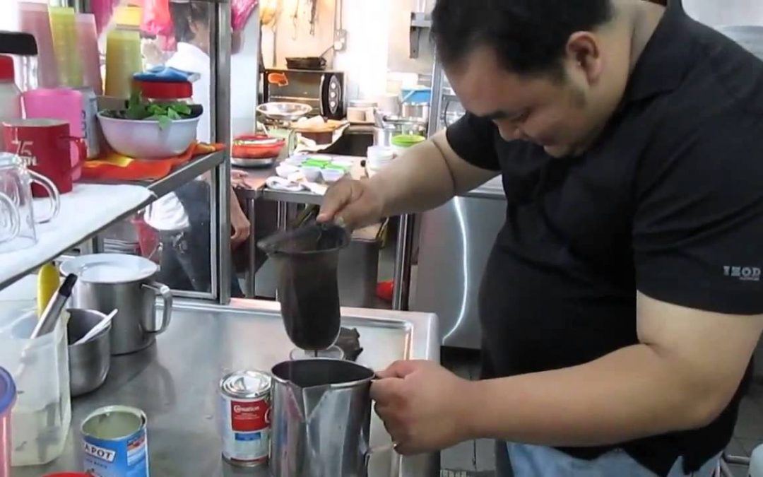 Malaysian Hand-Pulled Coffee At Kopitiam
